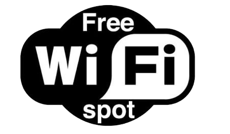 Free WiFi spot.